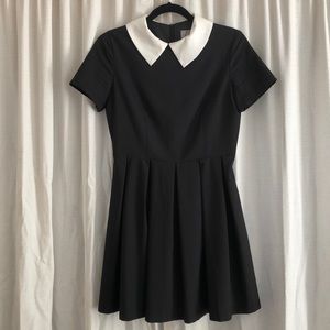 Peter Pan Pleated Dress